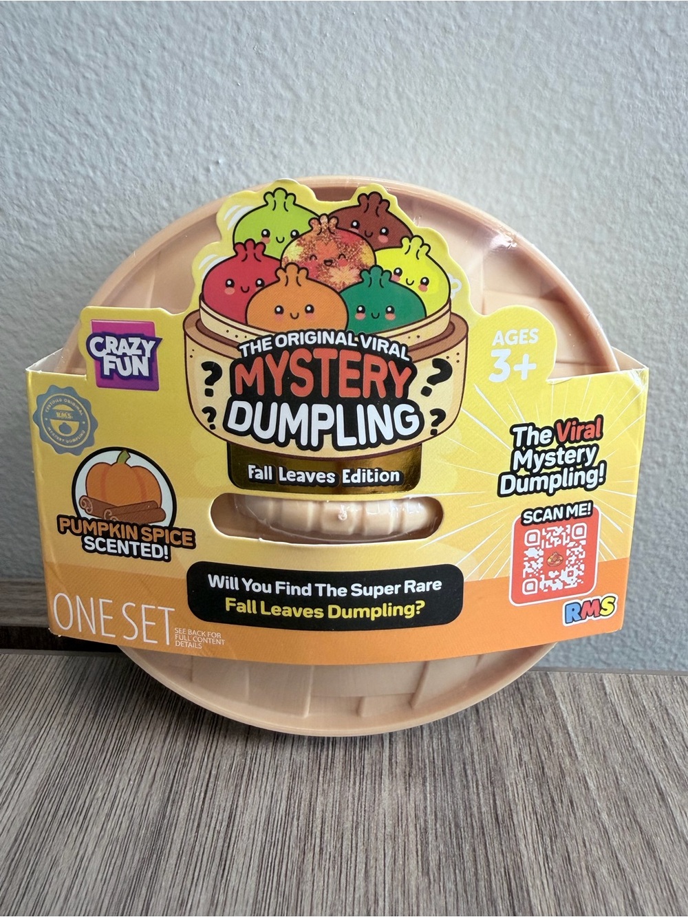 🍁🎃 NEW RMS Crazy Fun Fall Pumpkin Spice Dumpling Squishy Mystery Viral Gifts